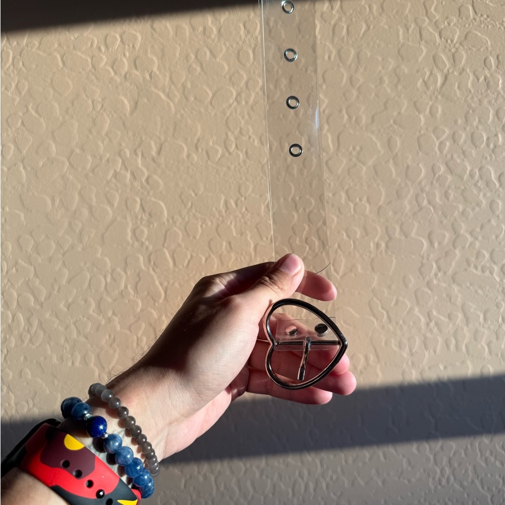 Silver Belt Accessory with Elegant Design